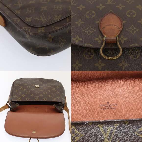 LOUIS VUITTON Monogram Saint Cloud GM Shoulder Bag M51242 - Picture 11 of 13